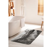 Коврик для ванной комнаты и туалета противоскользящий JOYARTY "Горный полет" 60х100 см bath_22019_60x100