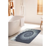 Коврик для ванной комнаты и туалета противоскользящий JOYARTY "Бесконечная лестница" 60х100 см bath_22217_60x100