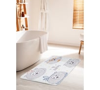 Коврик для ванной комнаты и туалета противоскользящий JOYARTY "Счастливые медведи" 60х100 см bath_32194_60x100