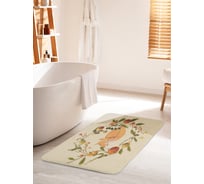 Коврик для ванной комнаты и туалета противоскользящий JOYARTY "Лиса, лисичка, лис..." 60х100 см bath_79754_60x100
