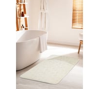 Коврик для ванной комнаты и туалета противоскользящий JOYARTY "Пастельные цветы" 60х100 см bath_33364_60x100