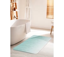 Коврик для ванной комнаты и туалета противоскользящий JOYARTY "Облачные лианы" 60х100 см bath_23418_60x100