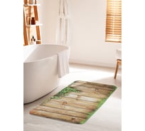 Коврик для ванной комнаты и туалета противоскользящий JOYARTY "Дары природы" 60х100 см bath_20359_60x100