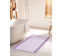 Коврик для ванной комнаты и туалета противоскользящий JOYARTY "Сокровенное счастье" 60х100 см bath_23326_60x100