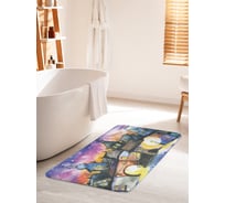 Коврик для ванной комнаты и туалета противоскользящий JOYARTY "Сказочный вечер" 60х100 см bath_17247_60x100