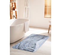 Коврик для ванной комнаты и туалета противоскользящий JOYARTY "Зимняя аллея" 60х100 см bath_21459_60x100