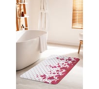 Коврик для ванной комнаты и туалета противоскользящий JOYARTY "Виноградный сад" 60х100 см bath_21616_60x100