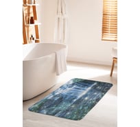 Коврик для ванной комнаты и туалета противоскользящий JOYARTY "Волшебство на водопаде" 60х100 см bath_18180_60x100