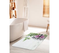 Коврик для ванной комнаты и туалета противоскользящий JOYARTY "Лечение камнями" 60х100 см bath_18949_60x100