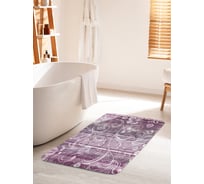 Коврик для ванной комнаты и туалета противоскользящий JOYARTY "Приятные галлюцинации" 60х100 см bath_17703_60x100