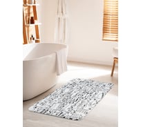 Коврик для ванной комнаты и туалета противоскользящий JOYARTY "Коллектив котов" 60х100 см bath_18655_60x100