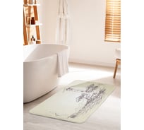 Коврик для ванной комнаты и туалета противоскользящий JOYARTY "У тихого маяка" 60х100 см bath_17715_60x100