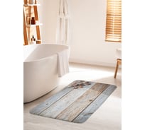 Коврик для ванной комнаты и туалета противоскользящий JOYARTY "Запах леса" 60х100 см bath_20391_60x100