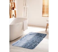 Коврик для ванной комнаты и туалета противоскользящий JOYARTY "Устремленные корабли" 60х100 см bath_16733_60x100