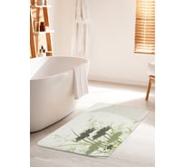 Коврик для ванной комнаты и туалета противоскользящий JOYARTY "Полевые стрекозы" 60х100 см bath_35187_60x100