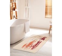 Коврик для ванной комнаты и туалета противоскользящий JOYARTY "Японский поселок" 60х100 см bath_14935_60x100