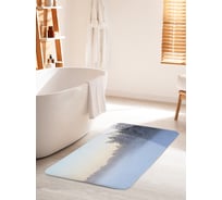 Коврик для ванной комнаты и туалета противоскользящий JOYARTY "Знойная зима" 60х100 см bath_15153_60x100
