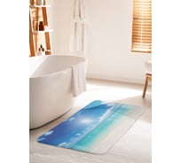 Коврик для ванной комнаты и туалета противоскользящий JOYARTY "Тихий горизонт" 60х100 см bath_13955_60x100