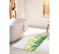 Коврик для ванной комнаты и туалета противоскользящий JOYARTY "Изумительное утро" 60х100 см bath_14139_60x100