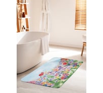 Коврик для ванной комнаты и туалета противоскользящий JOYARTY "В поисках вдохновения" 60х100 см bath_14552_60x100