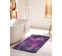Коврик для ванной комнаты и туалета противоскользящий JOYARTY "Прекрасный космос" 60х100 см bath_18537_60x100