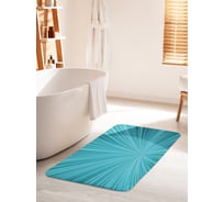 Коврик для ванной комнаты и туалета противоскользящий JOYARTY "Иллюзорный тоннель" 60х100 см bath_13260_60x100