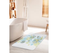 Коврик для ванной комнаты и туалета противоскользящий JOYARTY "Космический сад" 60х100 см bath_12023_60x100