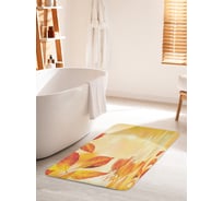 Коврик для ванной комнаты и туалета противоскользящий JOYARTY "Осеннее отражение" 60х100 см bath_13493_60x100