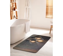 Коврик для ванной комнаты и туалета противоскользящий JOYARTY "Винтажный лофт" 60х100 см bath_13190_60x100