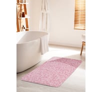 Коврик для ванной комнаты и туалета противоскользящий JOYARTY "Мелкая мозаика" 60х100 см bath_55122_60x100