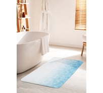 Коврик для ванной комнаты и туалета противоскользящий JOYARTY "Переливы холода" 60х100 см bath_11566_60x100