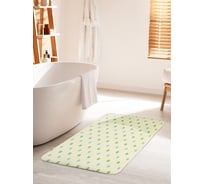 Коврик для ванной комнаты и туалета противоскользящий JOYARTY "Точечный вид" 60х100 см bath_10729_60x100