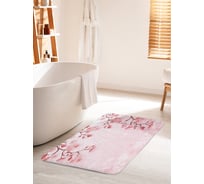 Коврик для ванной комнаты и туалета противоскользящий JOYARTY "Райские перемены" 60х100 см bath_12197_60x100