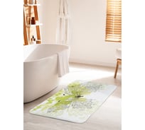 Коврик для ванной комнаты и туалета противоскользящий JOYARTY "Чудеса с бабочками" 60х100 см bath_11386_60x100