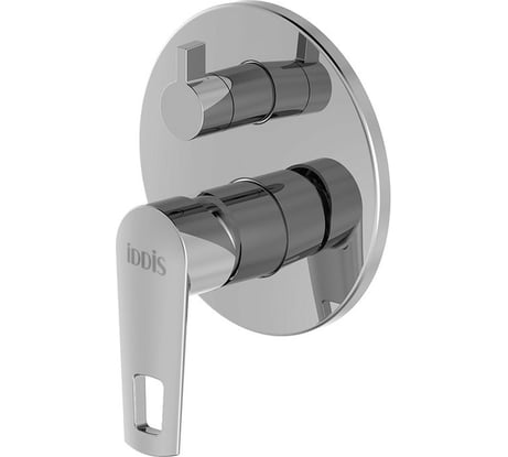 Встраиваемый смеситель IDDIS Runo RUNSB00i67 однозахватный с дивертором и двумя выходами
