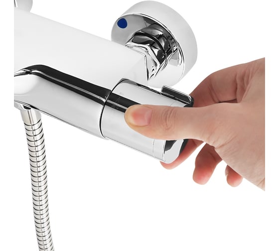 Смеситель для ванны с термостатом IDDIS Thermolife THESB02i74WA