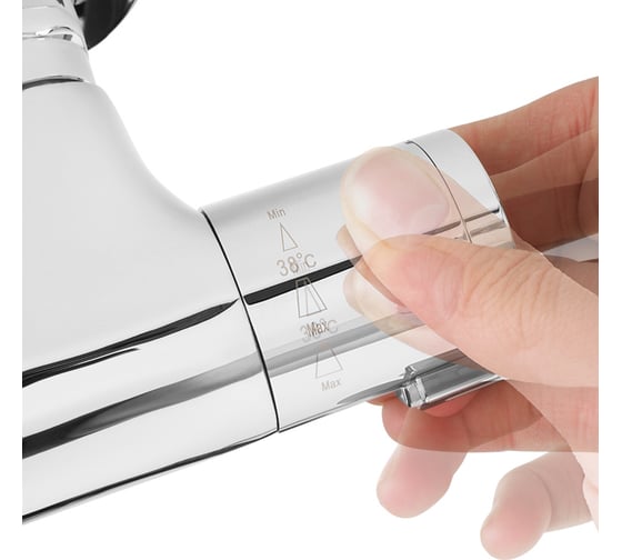 Смеситель для душа с термостатом IDDIS Thermolife THESB00i75WA