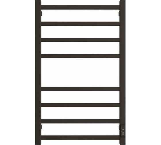 Электрический полотенцесушитель СТН квадрат тепла ladder x-c-80/50 d-ll-b LXС8050DLLB 1
