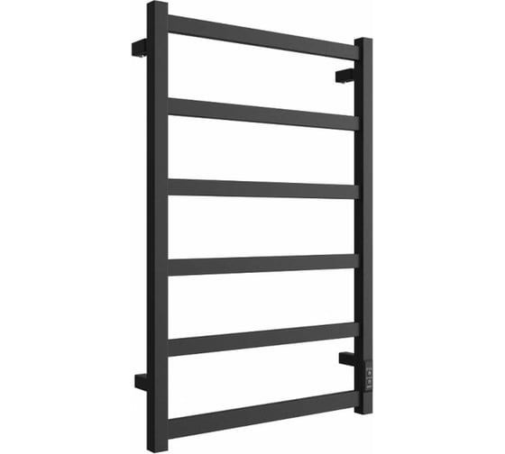 Электрический полотенцесушитель СТН квадрат тепла ladder x-b-80/50 d-ll-b LXB8050DLLB
