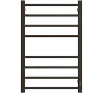 Электрический полотенцесушитель СТН квадрат тепла ladder x-m-80/50 d-lo-b LXM8050DLOB