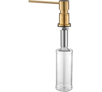 Дозатор для жидкого мыла Paulmark KRAFT брашированное золото D003-BG