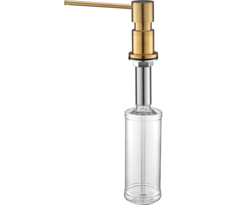 Дозатор для жидкого мыла Paulmark KRAFT брашированное золото D003-BG
