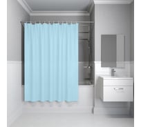 Штора для ванной IDDIS 200x180 см, PE, голубой P07PE18i11