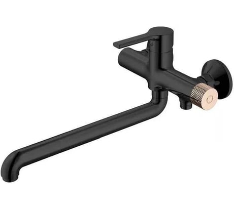 Смеситель для ванны Haiba черный HB22652-7