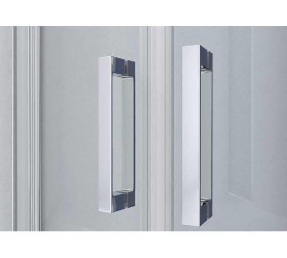 Душевой уголок VINCEA Alpha 800х800, хром, стекло прозрачное VSQ-3AL800CL