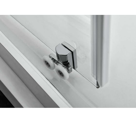 Душевой уголок VINCEA Alpha 900х900, черный, стекло прозрачное VSS-3AL900CLB
