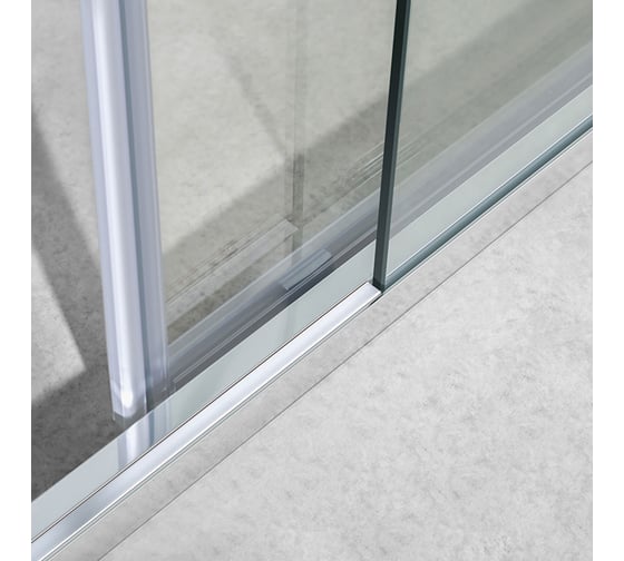 Душевой уголок VINCEA Slim-U 1200х900, хром, стекло прозрачное VSR-2SU9012CL