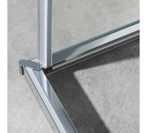 Душевой уголок VINCEA Slim-U 1200х900, хром, стекло прозрачное VSR-2SU9012CL