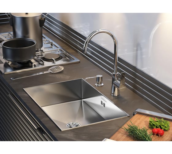 Смеситель для кухни Paulmark Holstein хром Ho212065-CR
