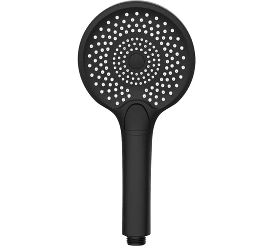 Лейка для душа IDDIS Optima Home черная матовая OPH12BPi18